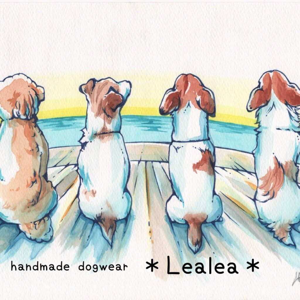 dogwear＊Lealea＊ ロゴ