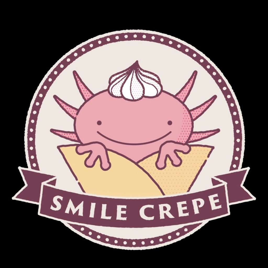 SMILE CREPE ロゴ